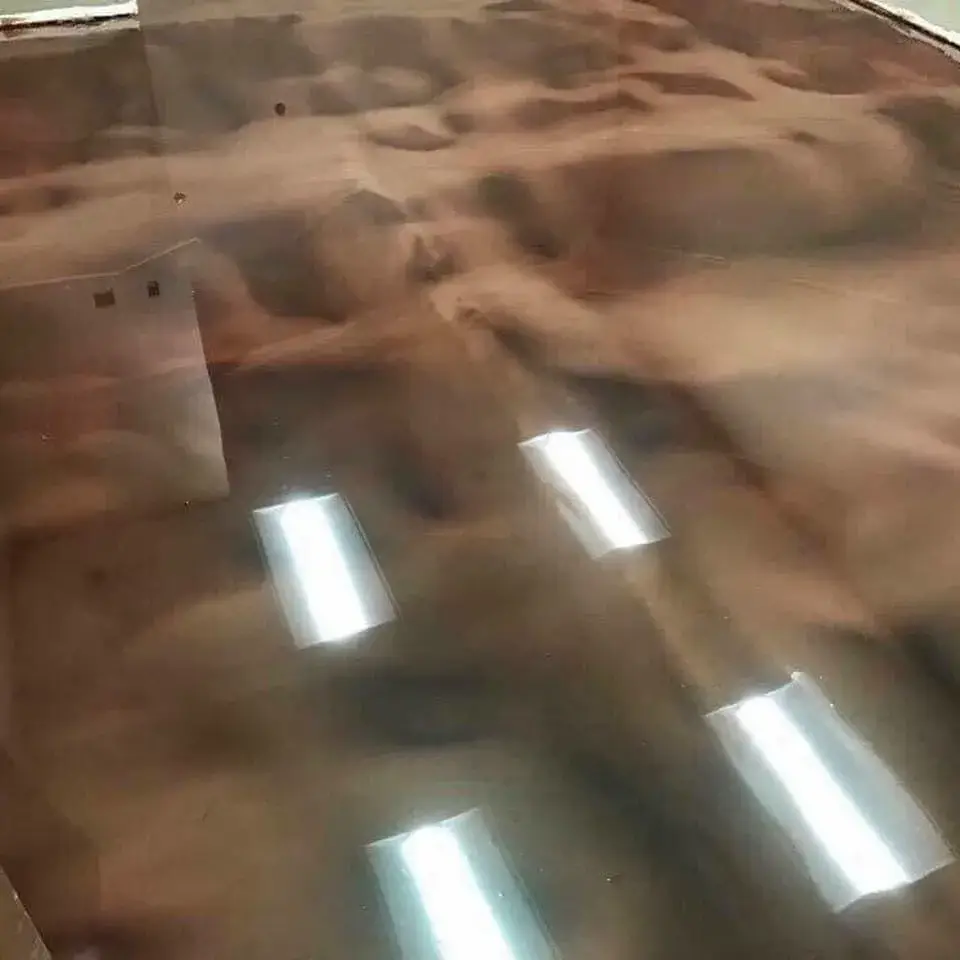 Basement Floor Makeover